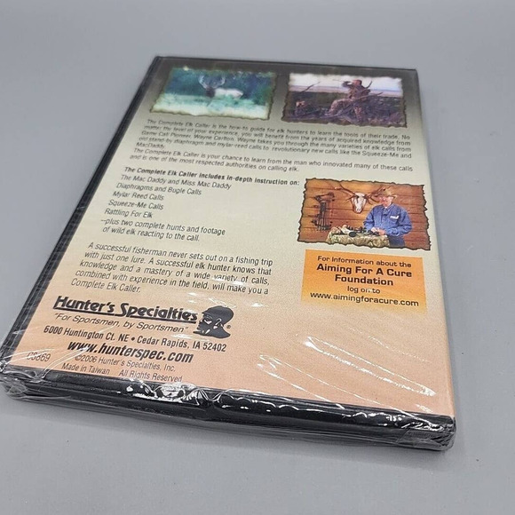 Hunter's Specialties The Complete Elk Caller DVD Factpry Sealed Model 70662 - Picture 6 of 7